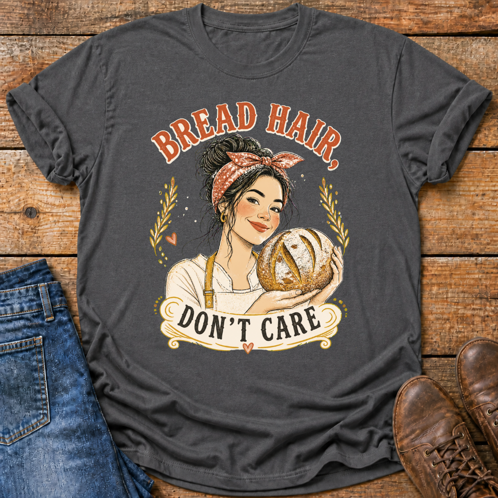 Bread Hair Don't Care T-Shirt