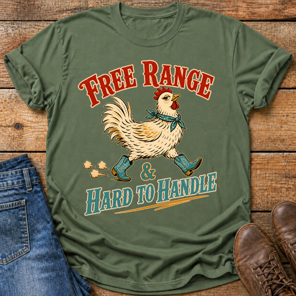 Free Range And Hard To Handle T-Shirt