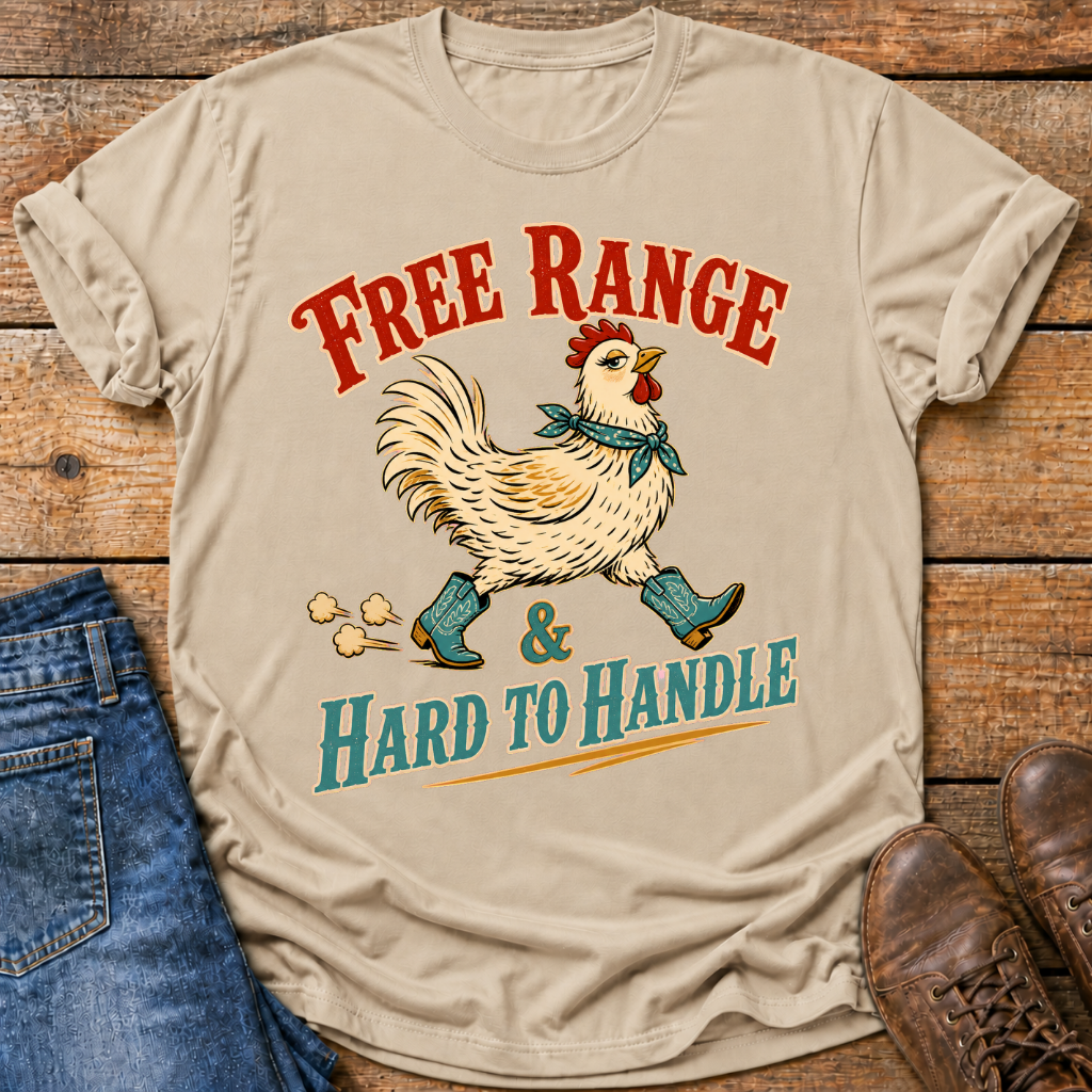 Free Range And Hard To Handle T-Shirt