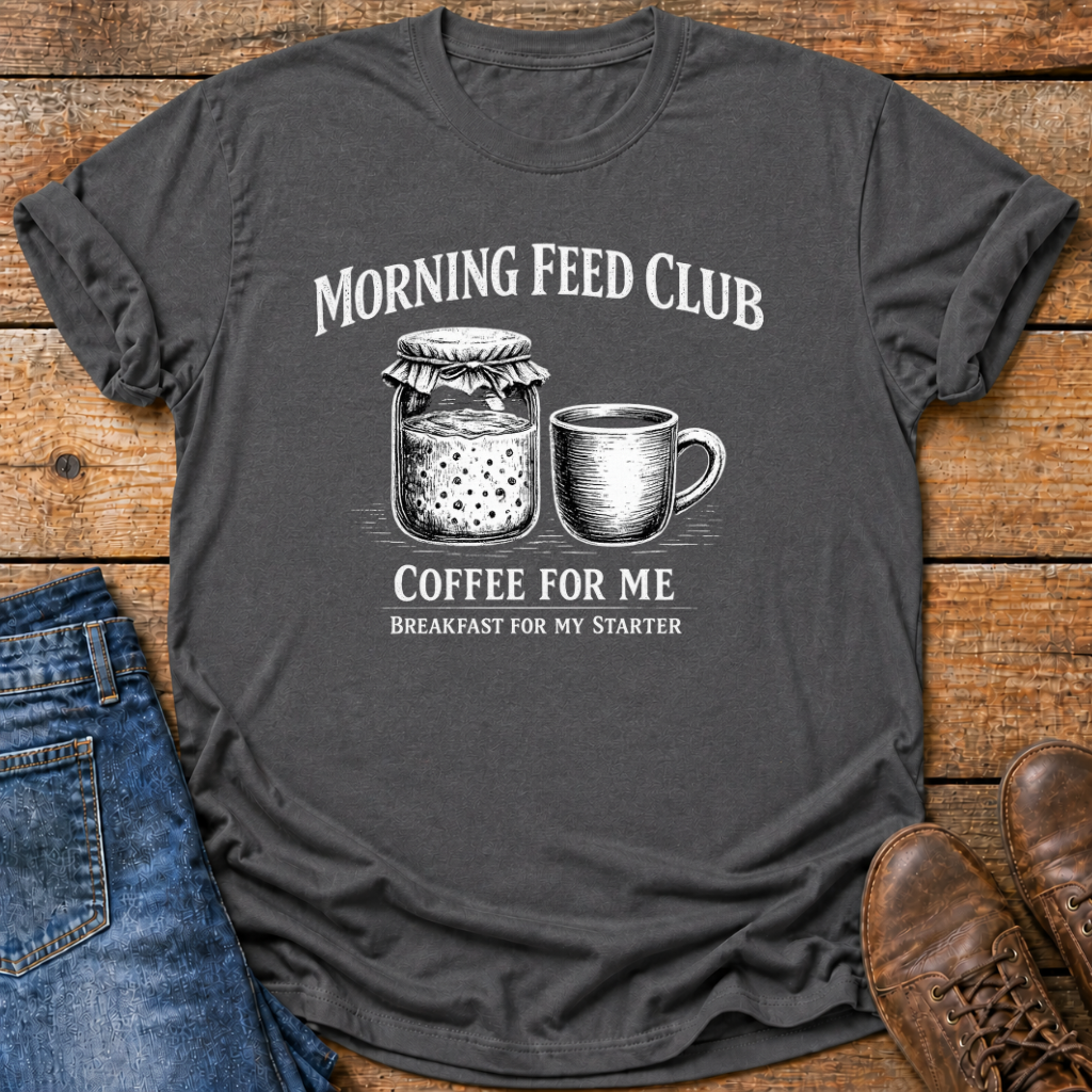 Morning Feed Club Coffee T-Shirt