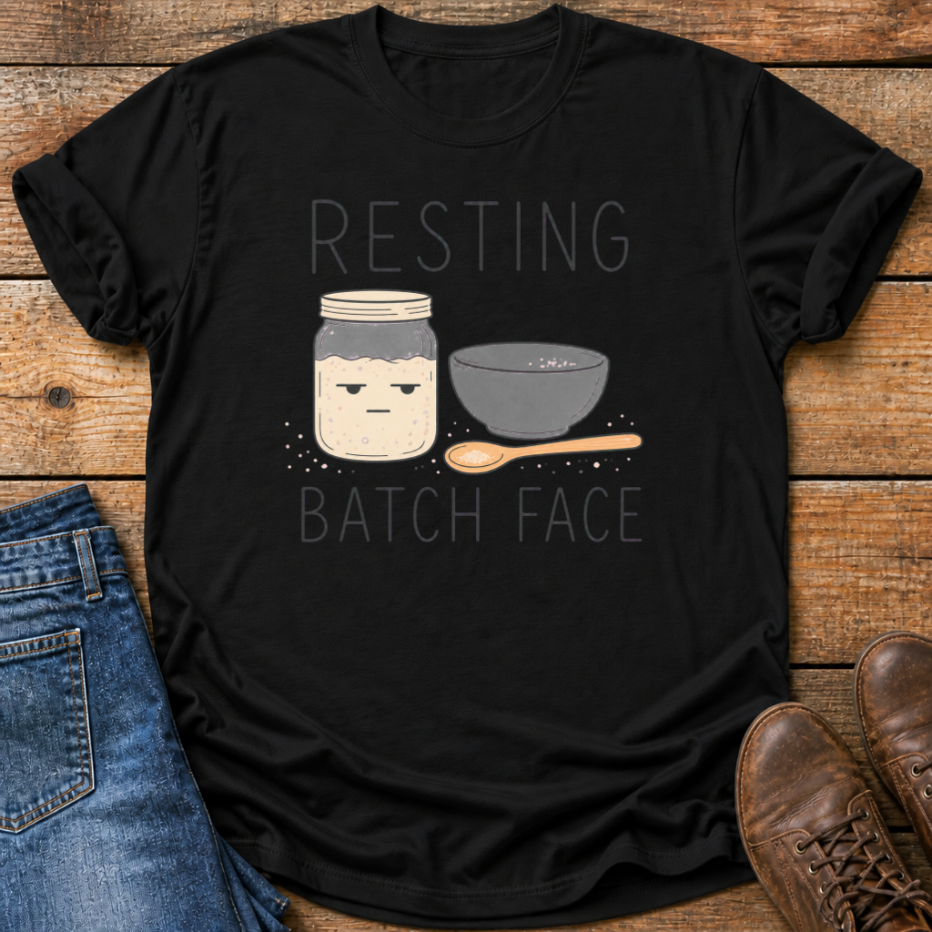 Resting Batch Face T-Shirt