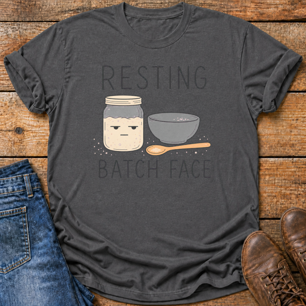 Resting Batch Face T-Shirt