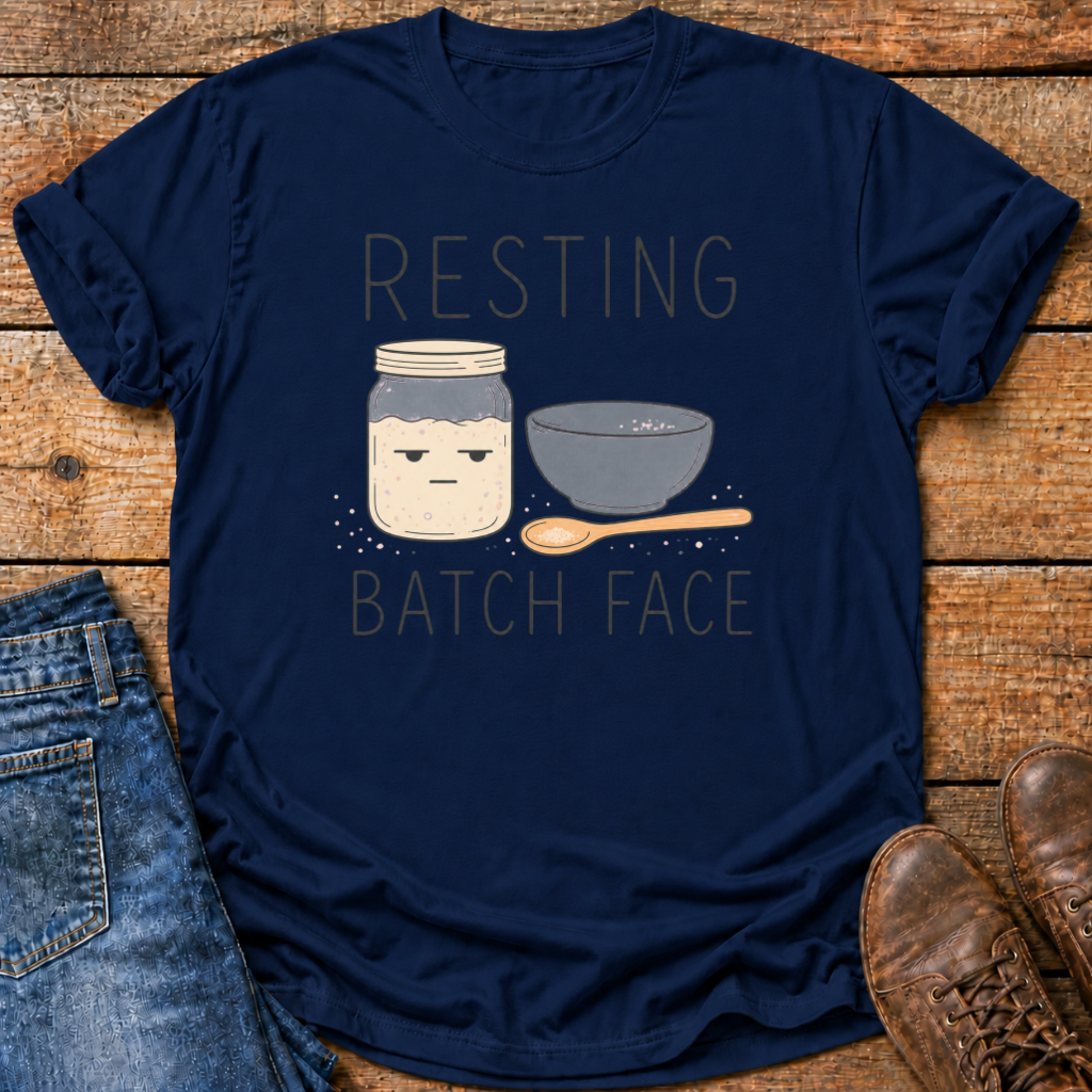 Resting Batch Face T-Shirt