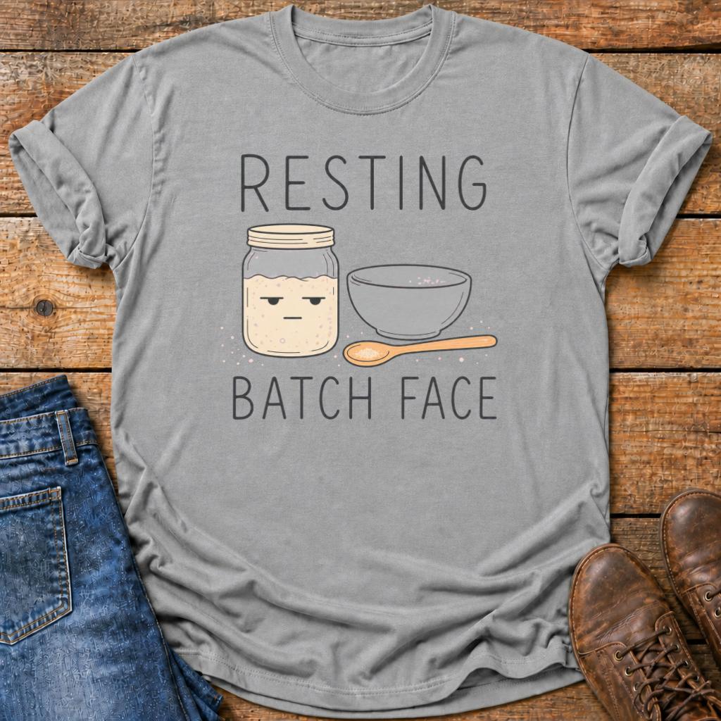 Resting Batch Face T-Shirt