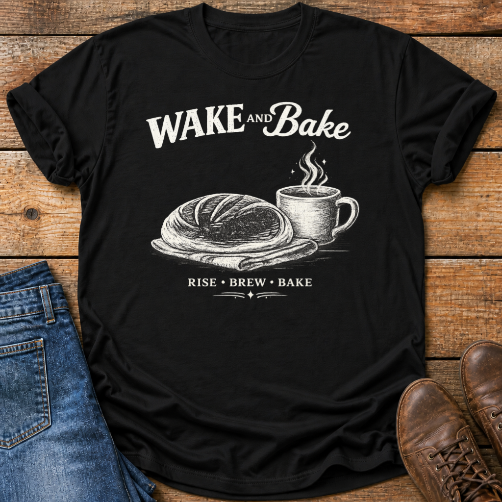 Wake and Bake Coffee T-Shirt