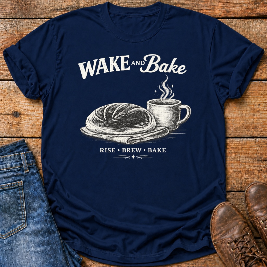 Wake and Bake Coffee T-Shirt