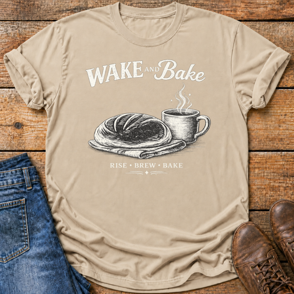 Wake and Bake Coffee T-Shirt