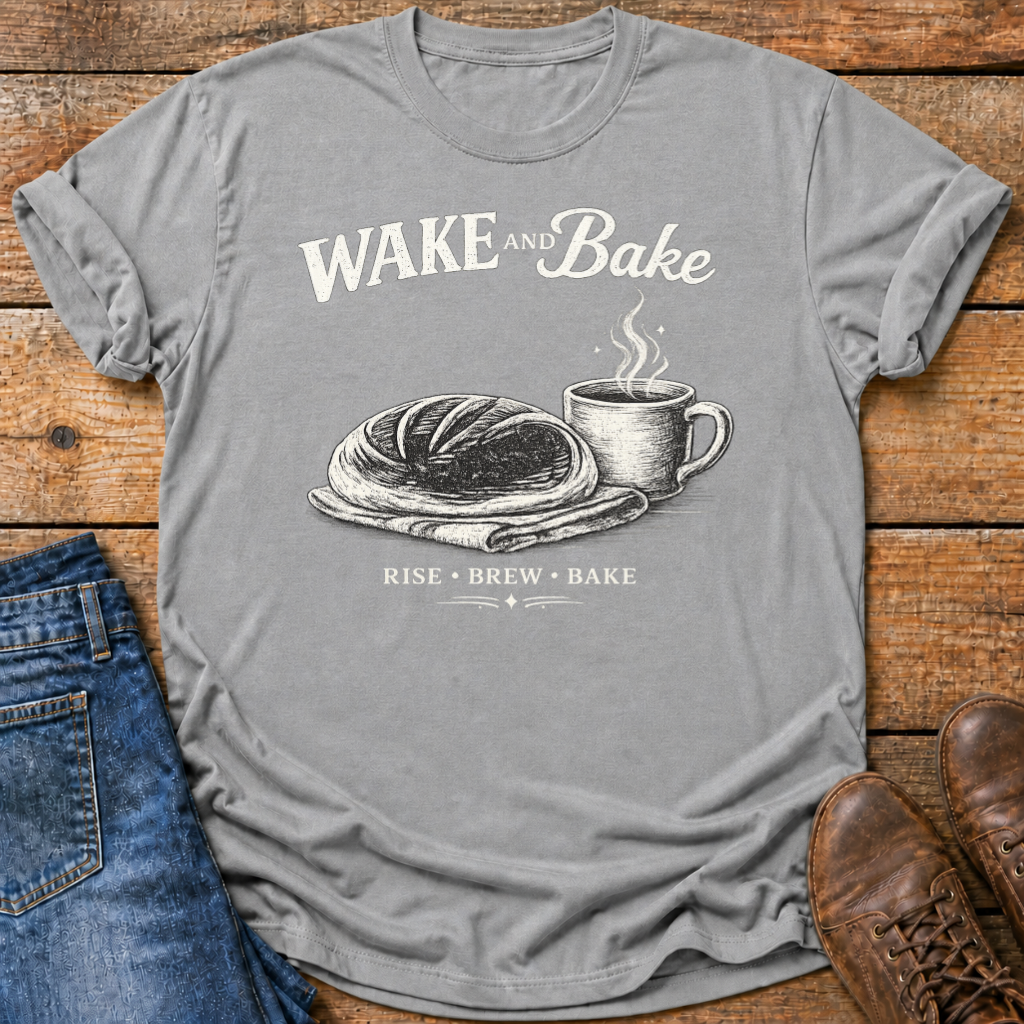 Wake and Bake Coffee T-Shirt