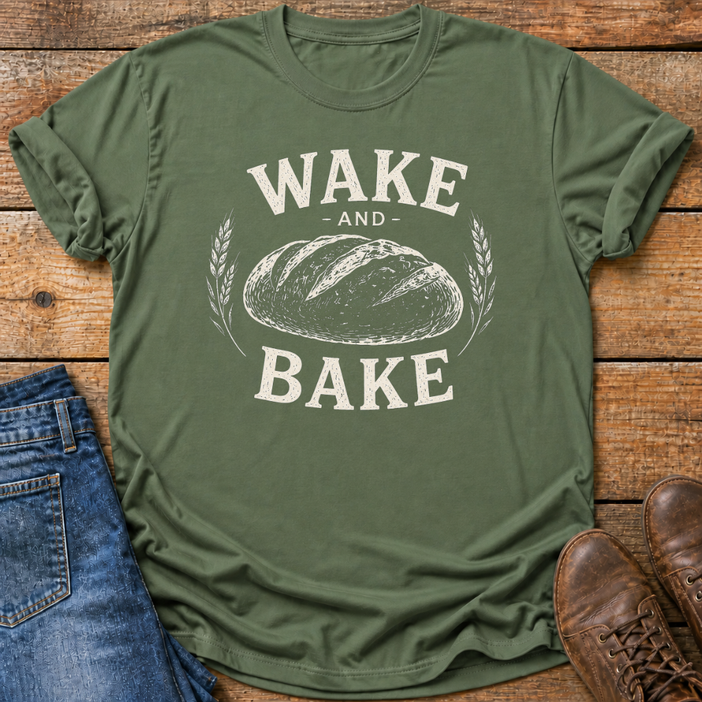 Wake and Bake Simple T-Shirt
