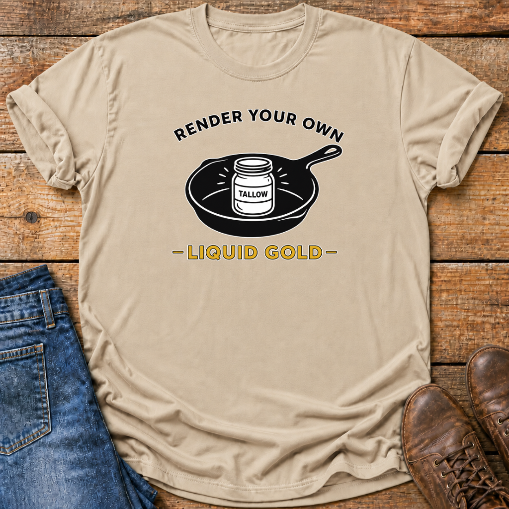 Beef Tallow Liquid Gold T-Shirt