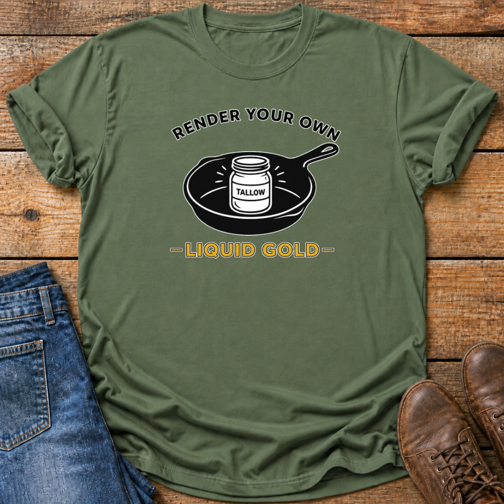 Beef Tallow Liquid Gold T-Shirt