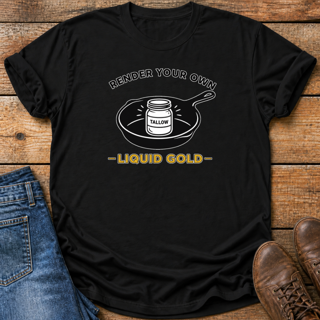 Beef Tallow Liquid Gold T-Shirt