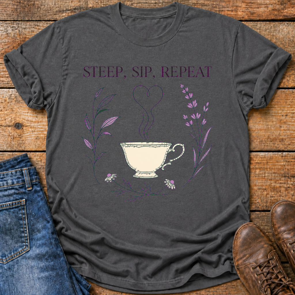 Steep Sip Repeat T-Shirt