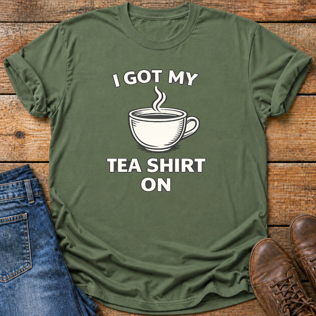 Tea Shirt Simple T-Shirt