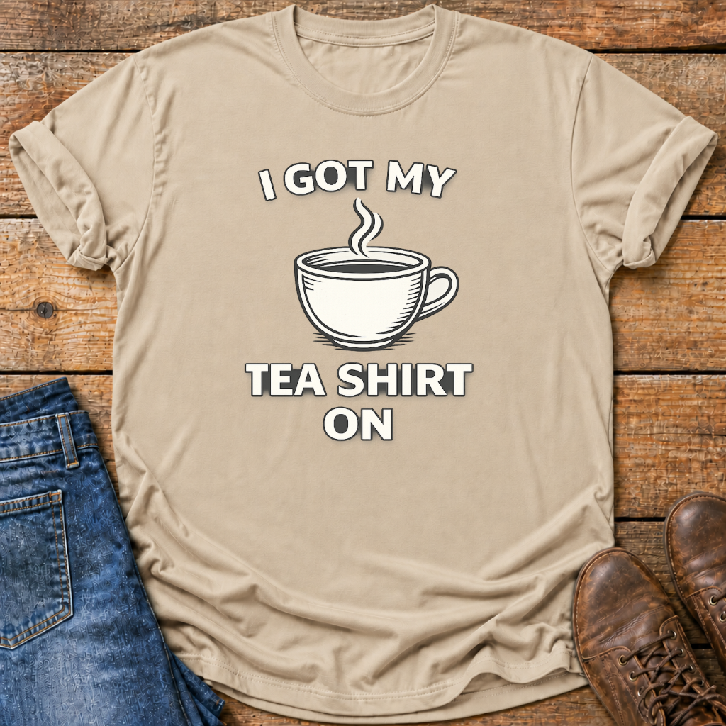 Tea Shirt Simple T-Shirt