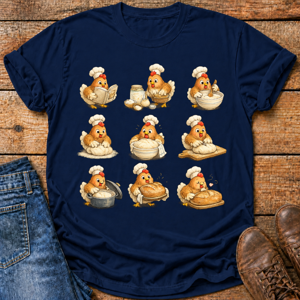 Chicken Sourdough Baker T-Shirt