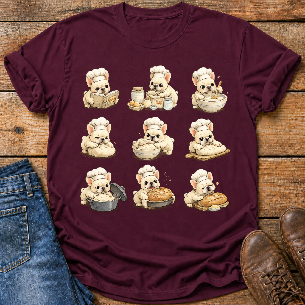 Frenchie Sourdough Baker T-Shirt