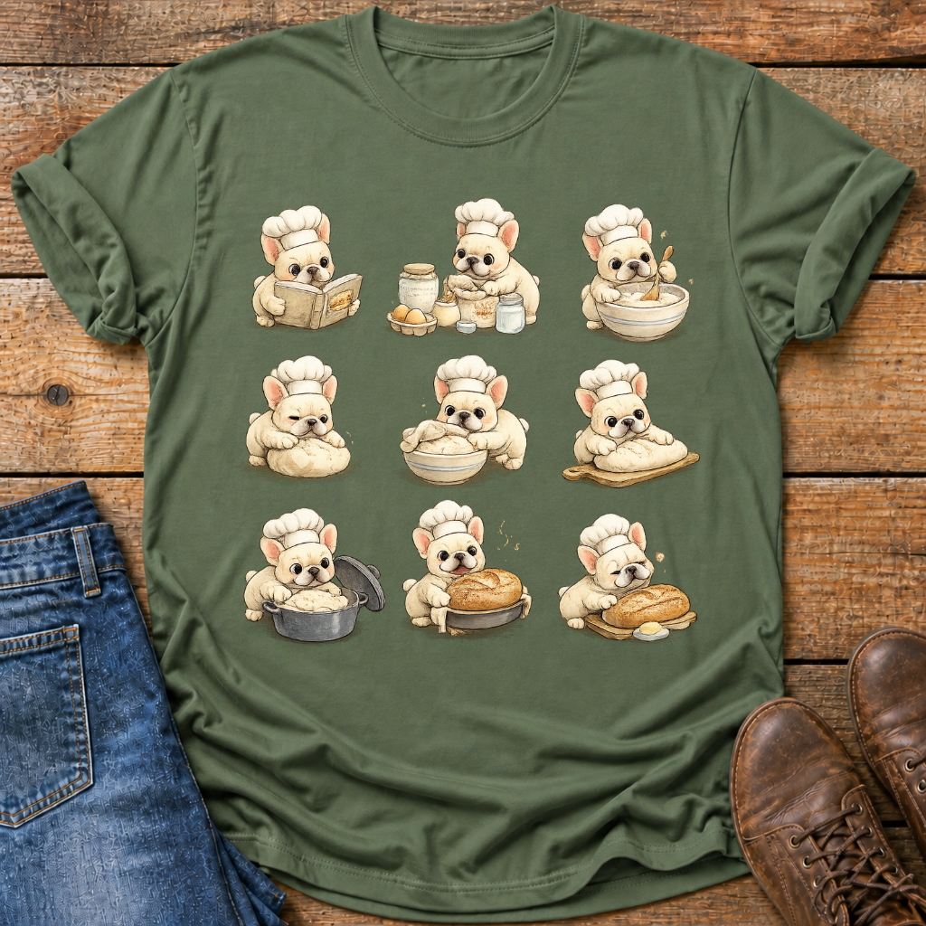 Frenchie Sourdough Baker T-Shirt