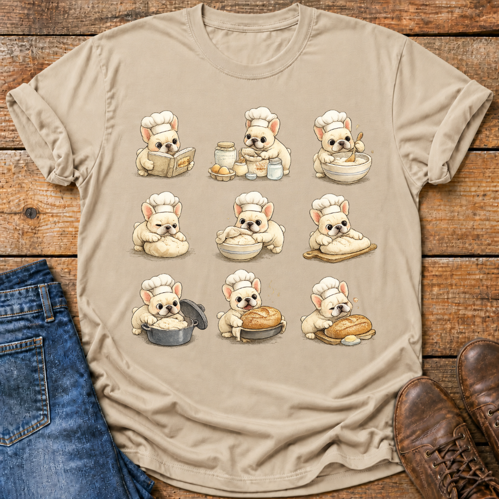 Frenchie Sourdough Baker T-Shirt