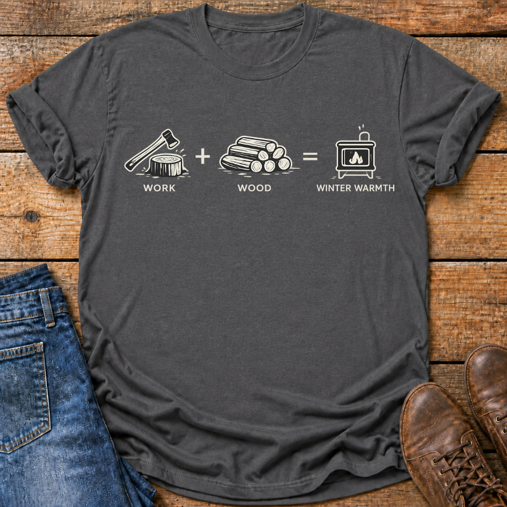 Homesteading Wood Math T-Shirt
