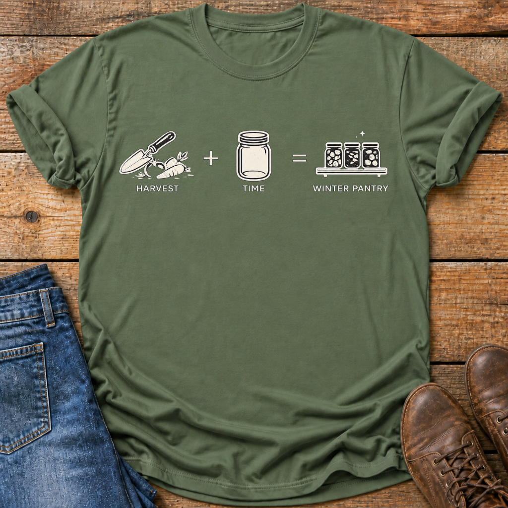 Homesteading Preserving Math T-Shirt