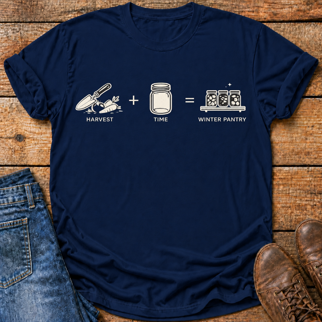 Homesteading Preserving Math T-Shirt