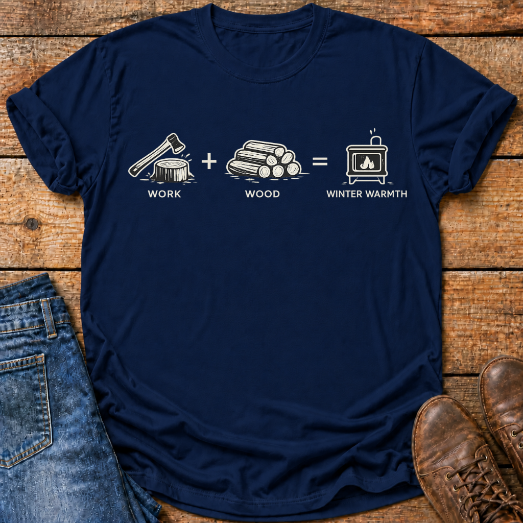 Homesteading Wood Math T-Shirt