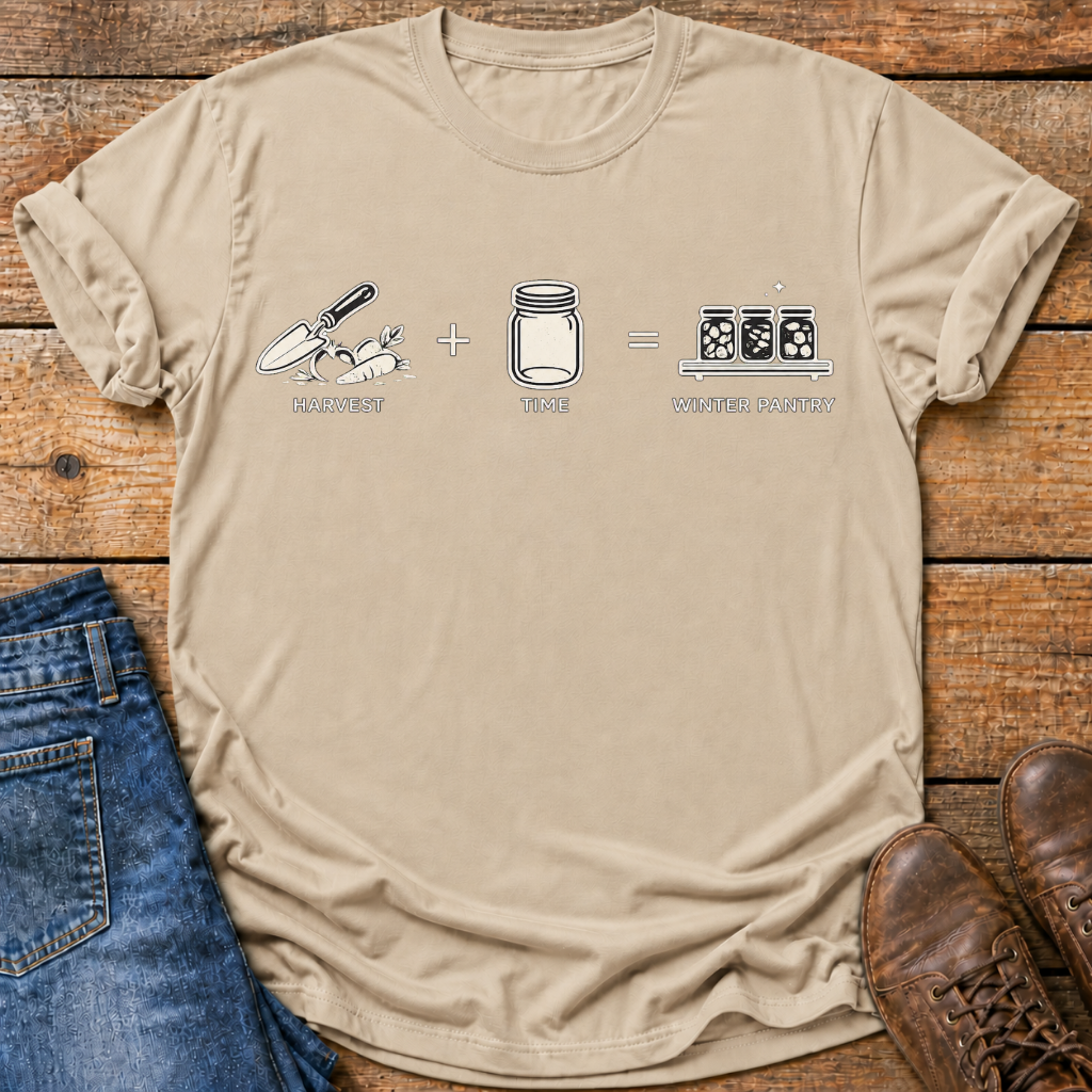 Homesteading Preserving Math T-Shirt