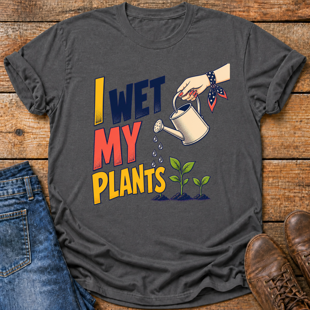 I Wet My Plants T-Shirt