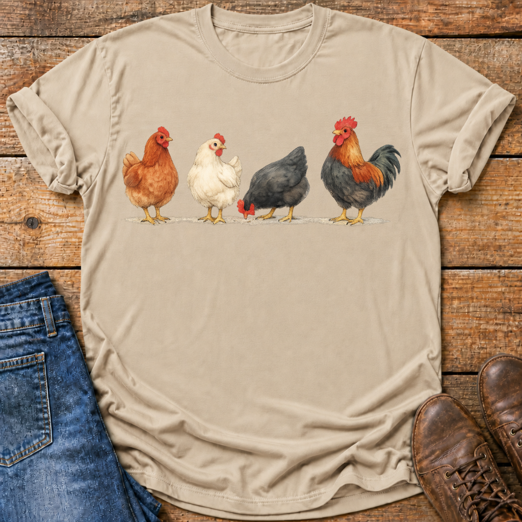 Love Chickens T-Shirt