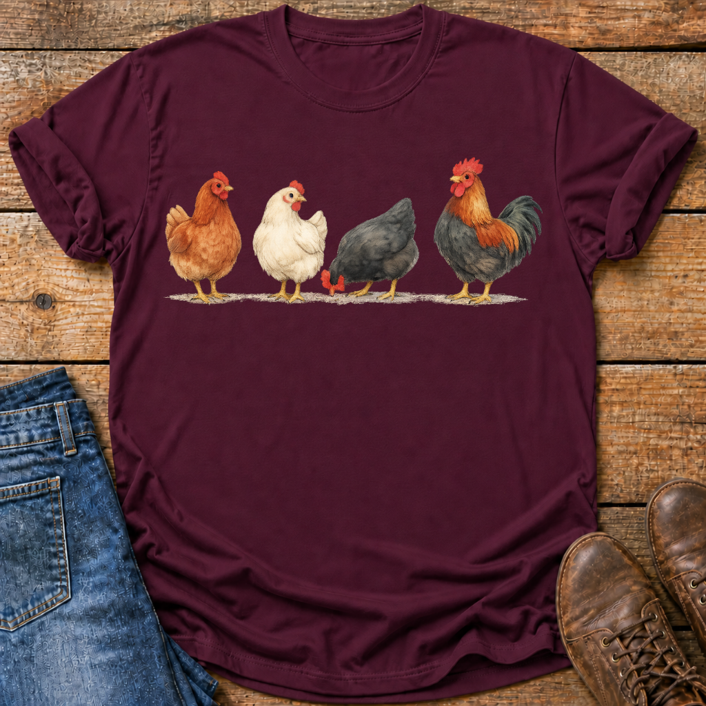 Love Chickens T-Shirt