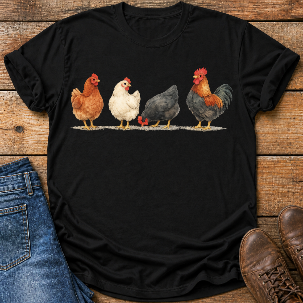 Love Chickens T-Shirt