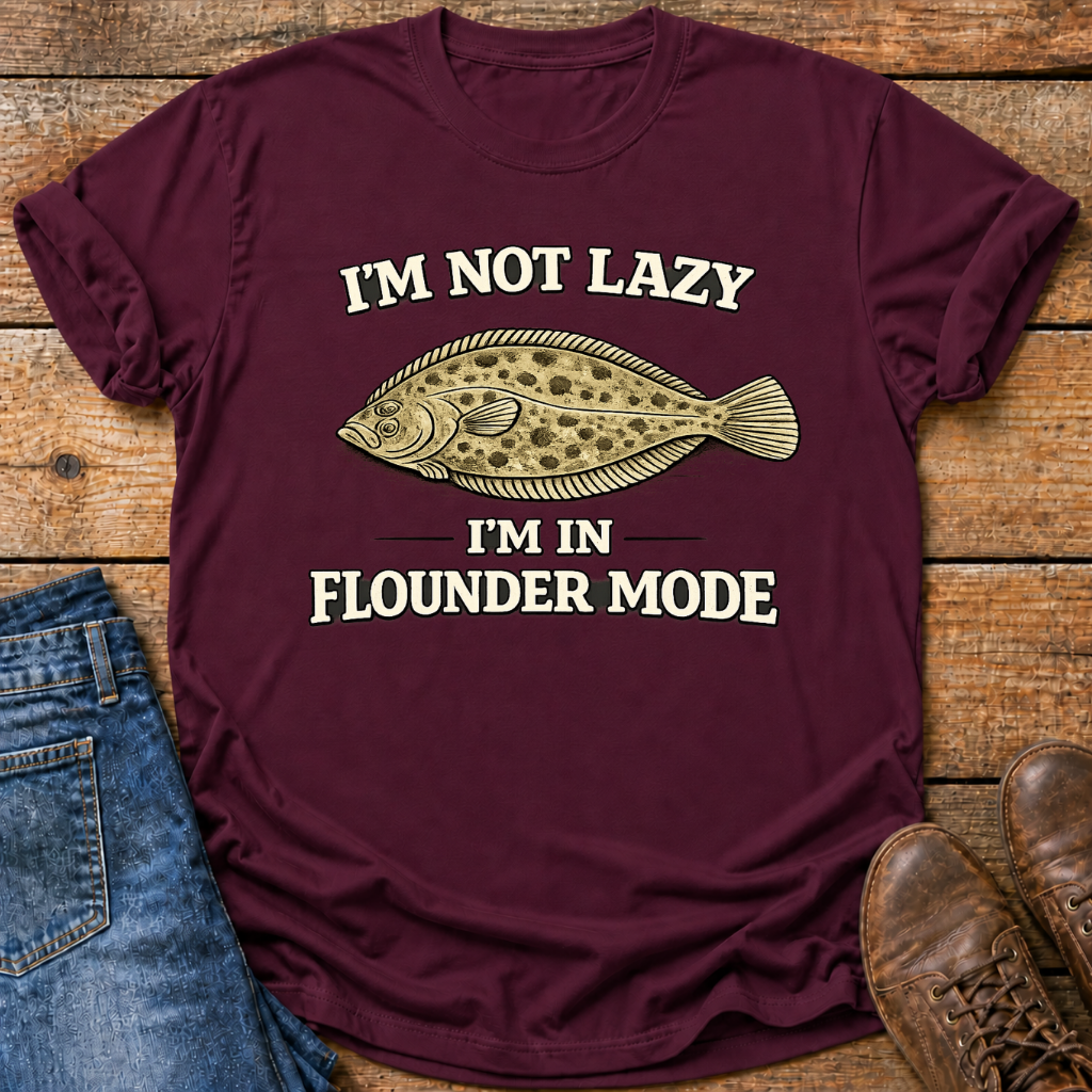 Lazy Flounder T-Shirt