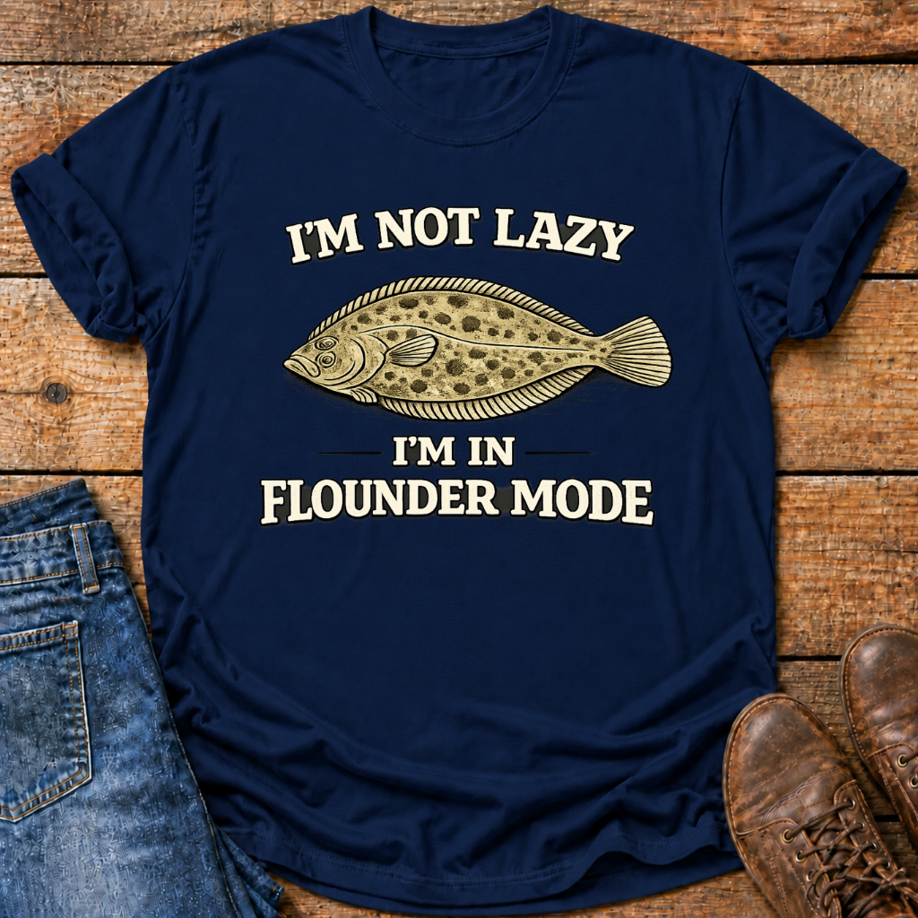Lazy Flounder T-Shirt