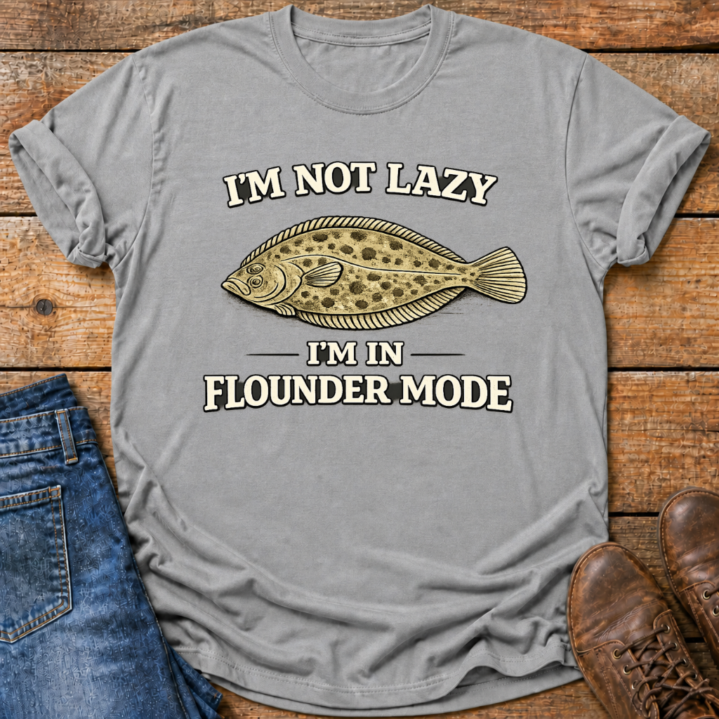 Lazy Flounder T-Shirt