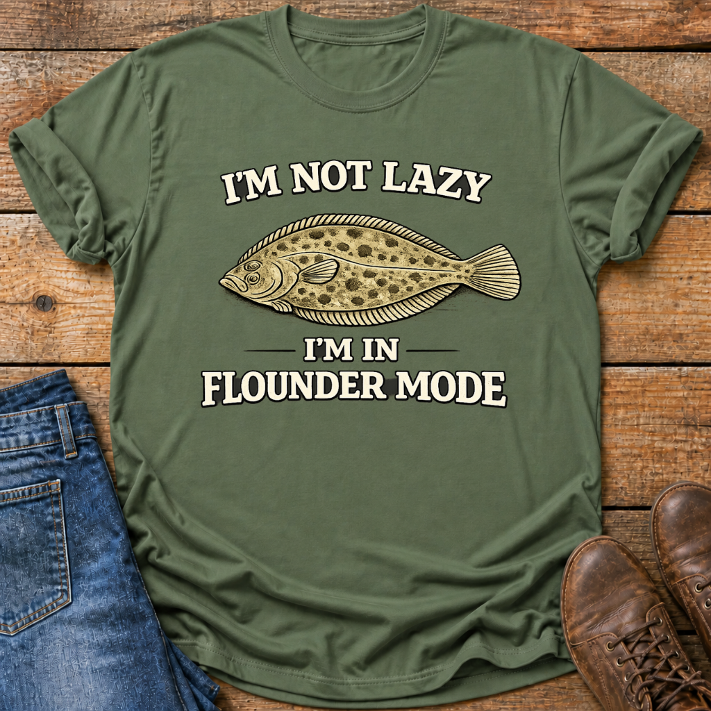 Lazy Flounder T-Shirt