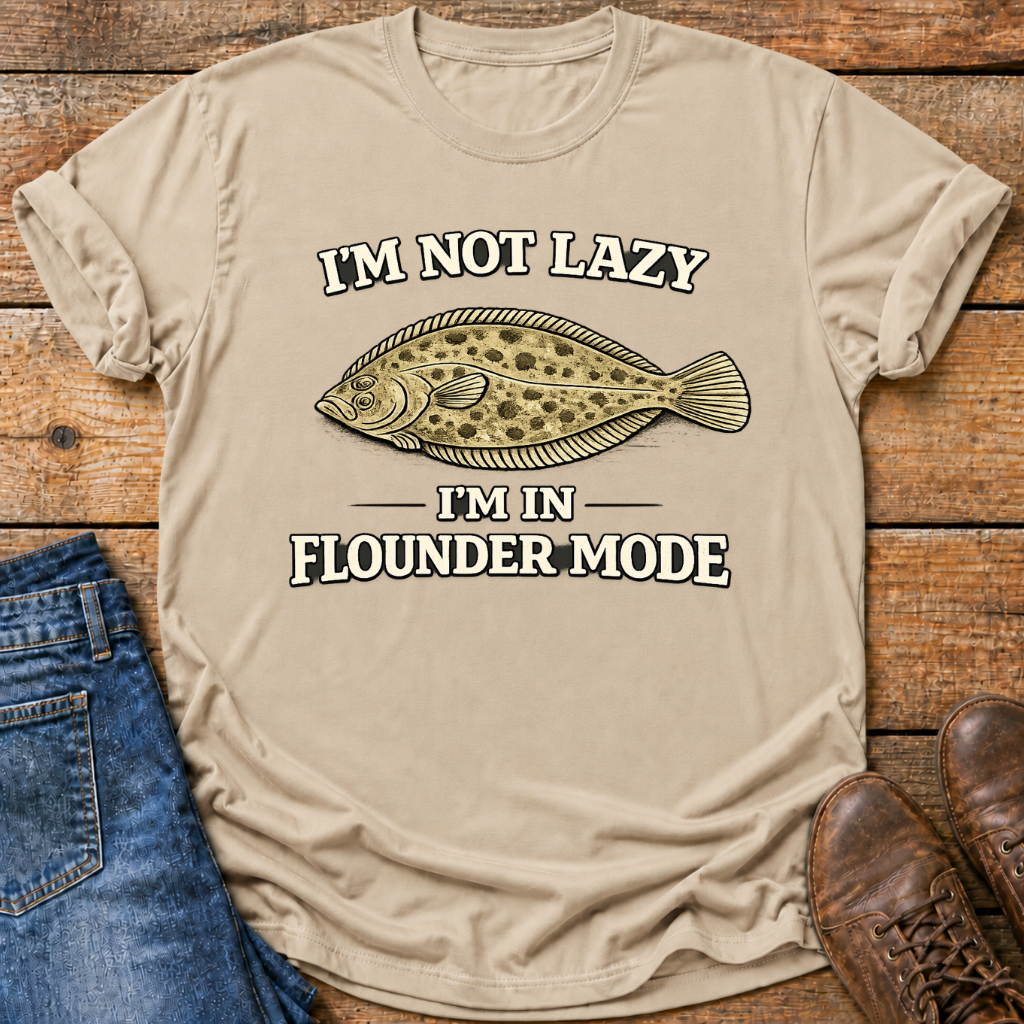 Lazy Flounder T-Shirt