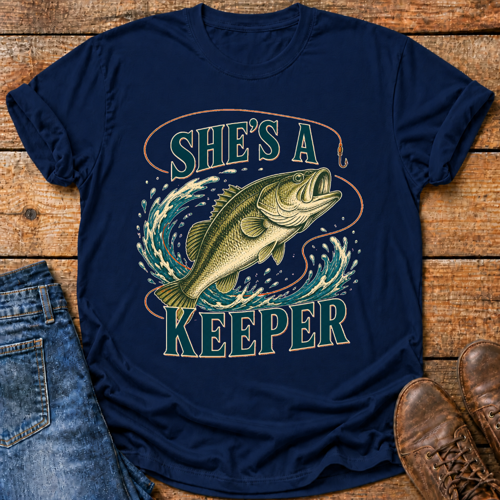 Shes A Keeper T-Shirt