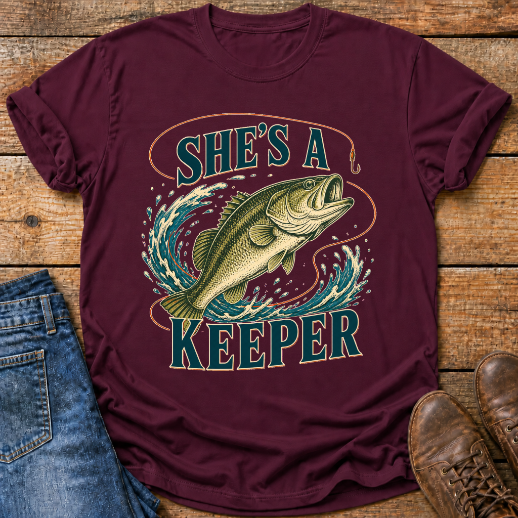 Shes A Keeper T-Shirt