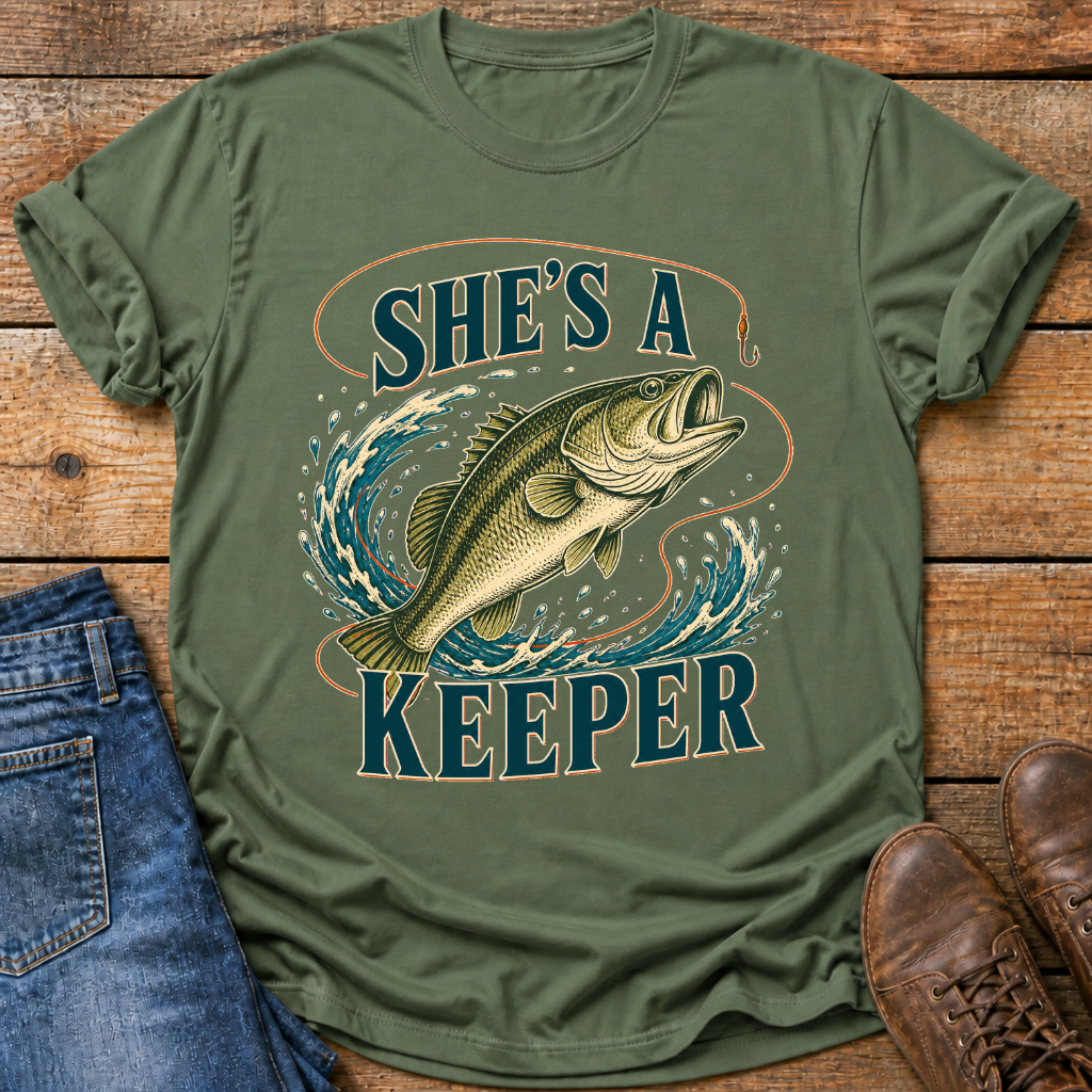 Shes A Keeper T-Shirt