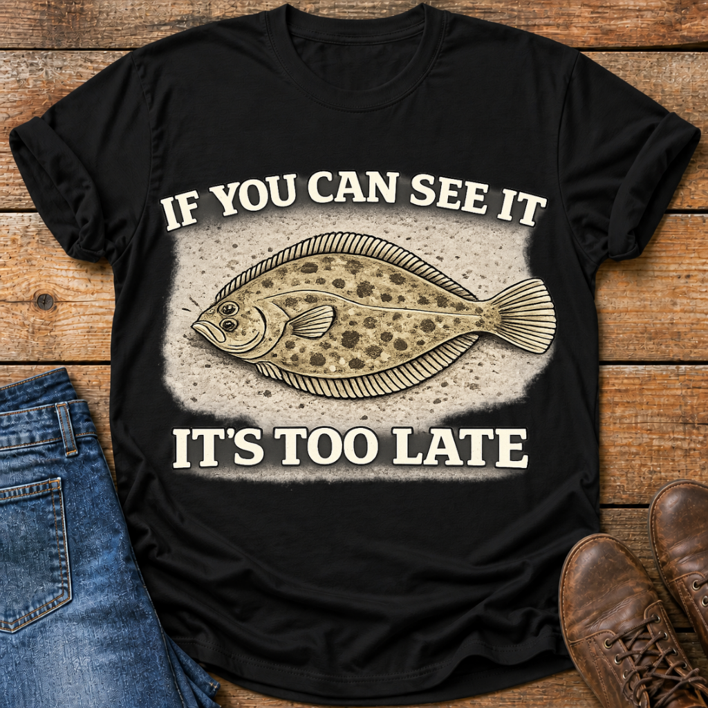 Too Late Flounder T-Shirt