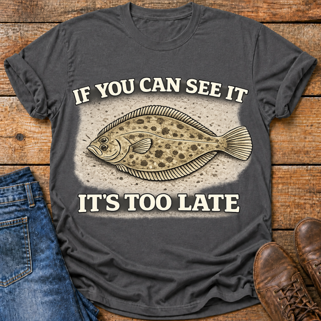 Too Late Flounder T-Shirt
