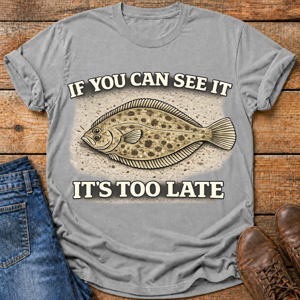 Too Late Flounder T-Shirt
