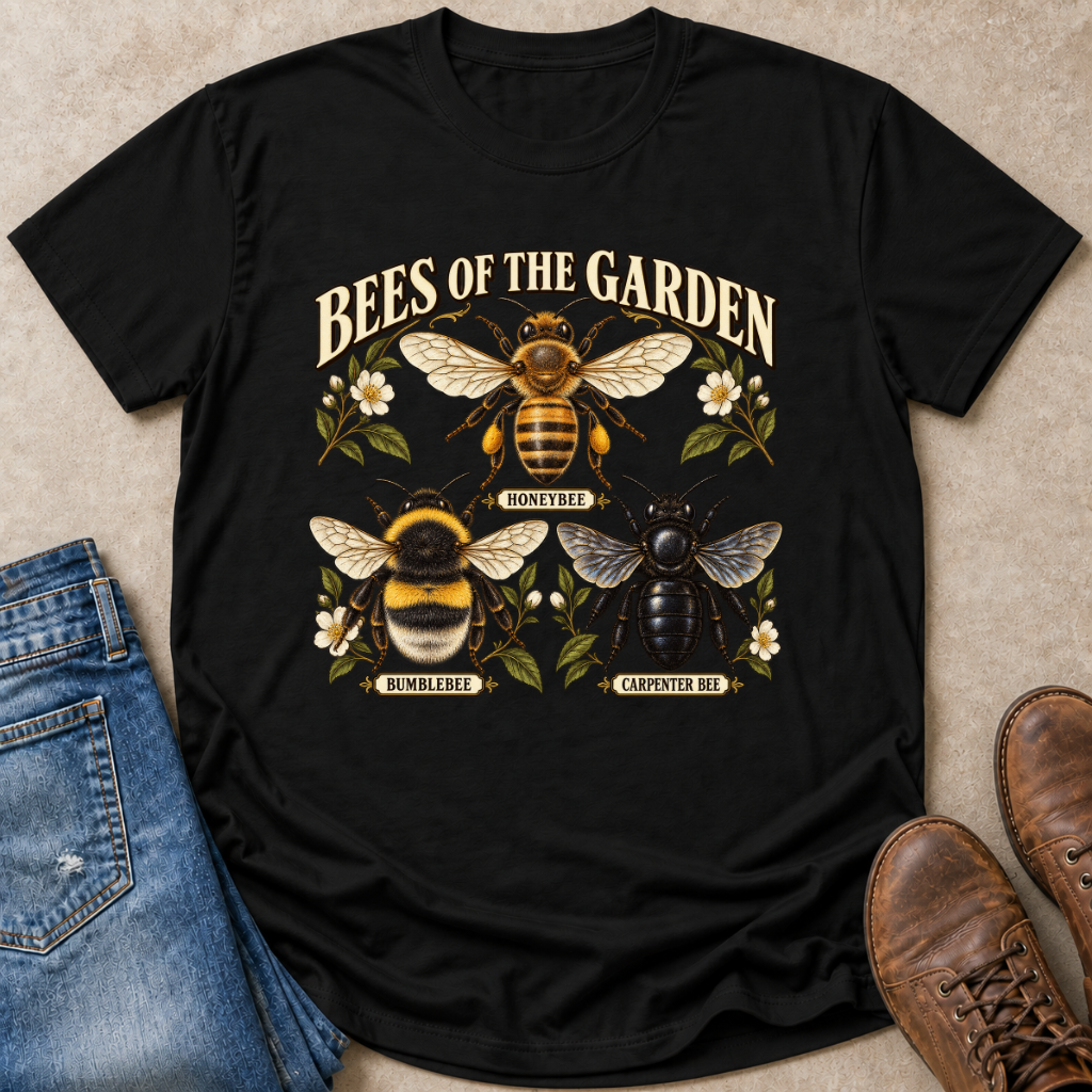 Bee Specimen Chart T-Shirt
