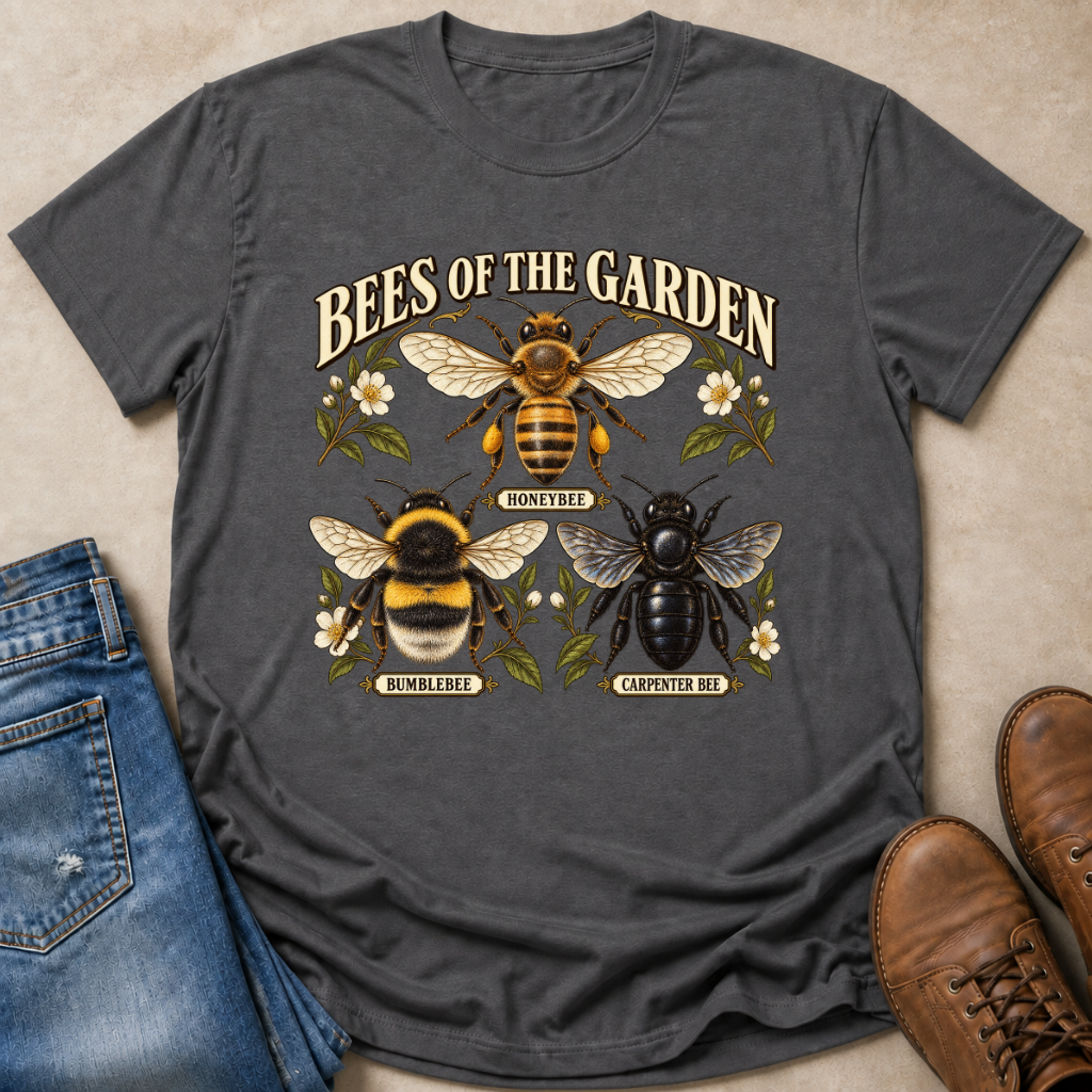 Bee Specimen Chart T-Shirt