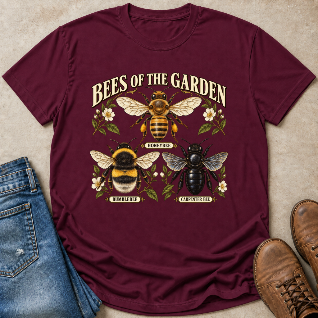 Bee Specimen Chart T-Shirt