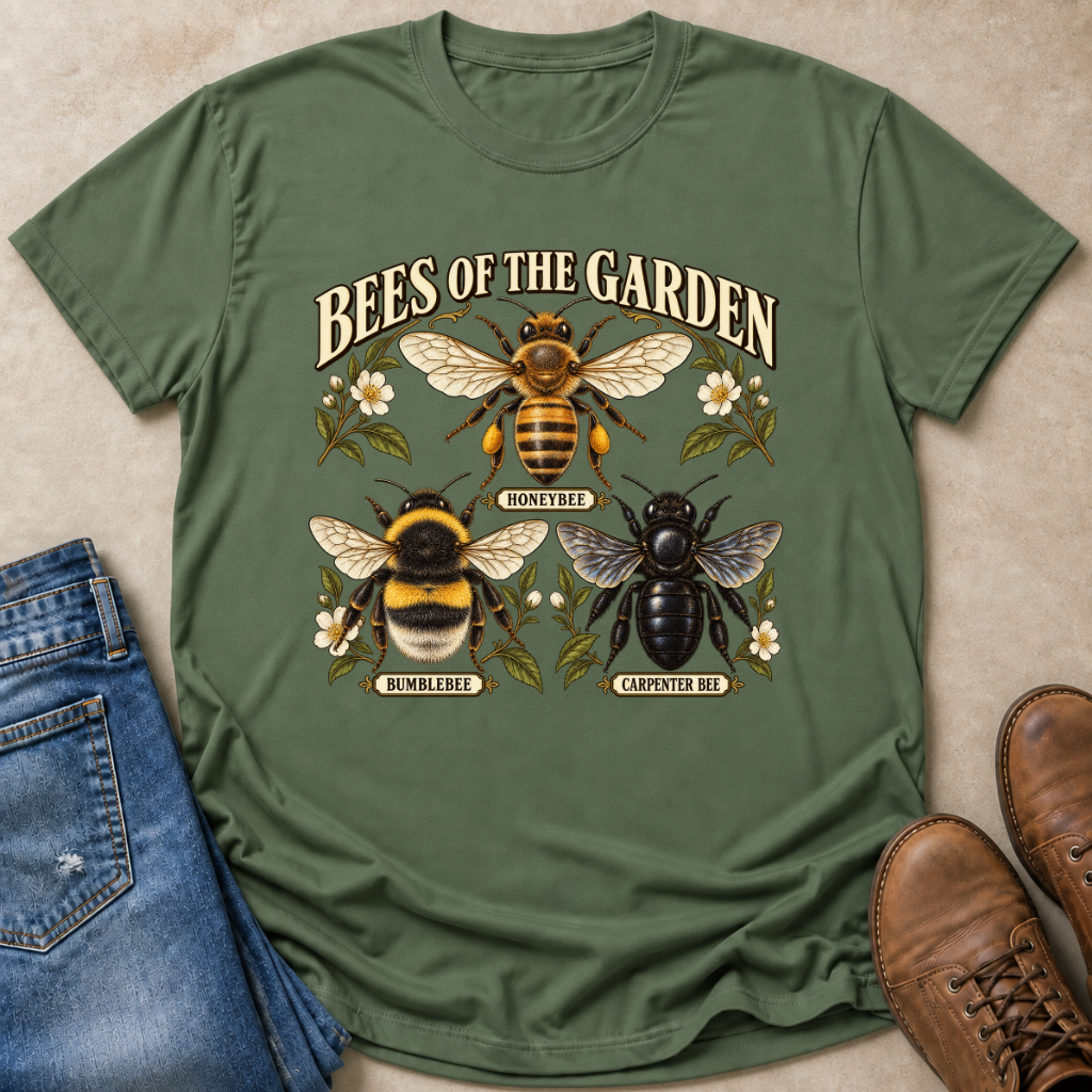 Bee Specimen Chart T-Shirt