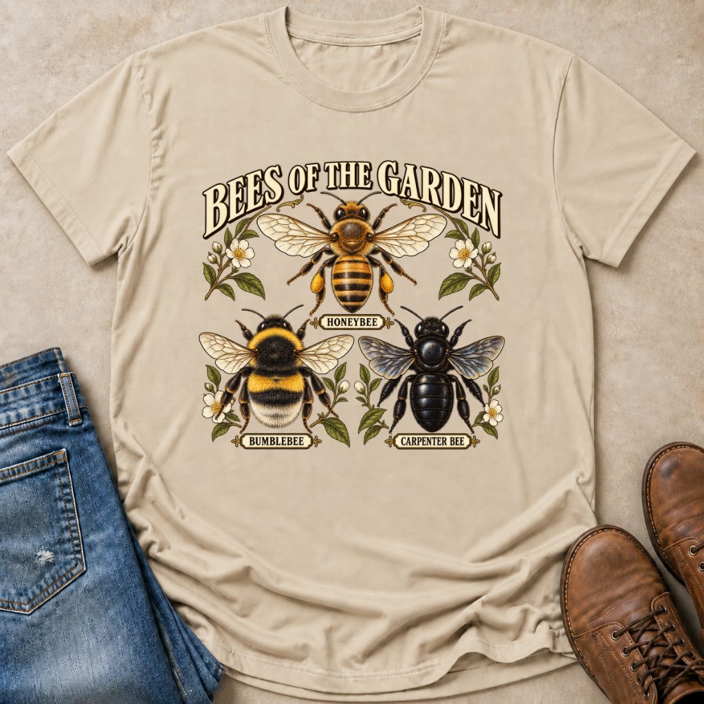 Bee Specimen Chart T-Shirt