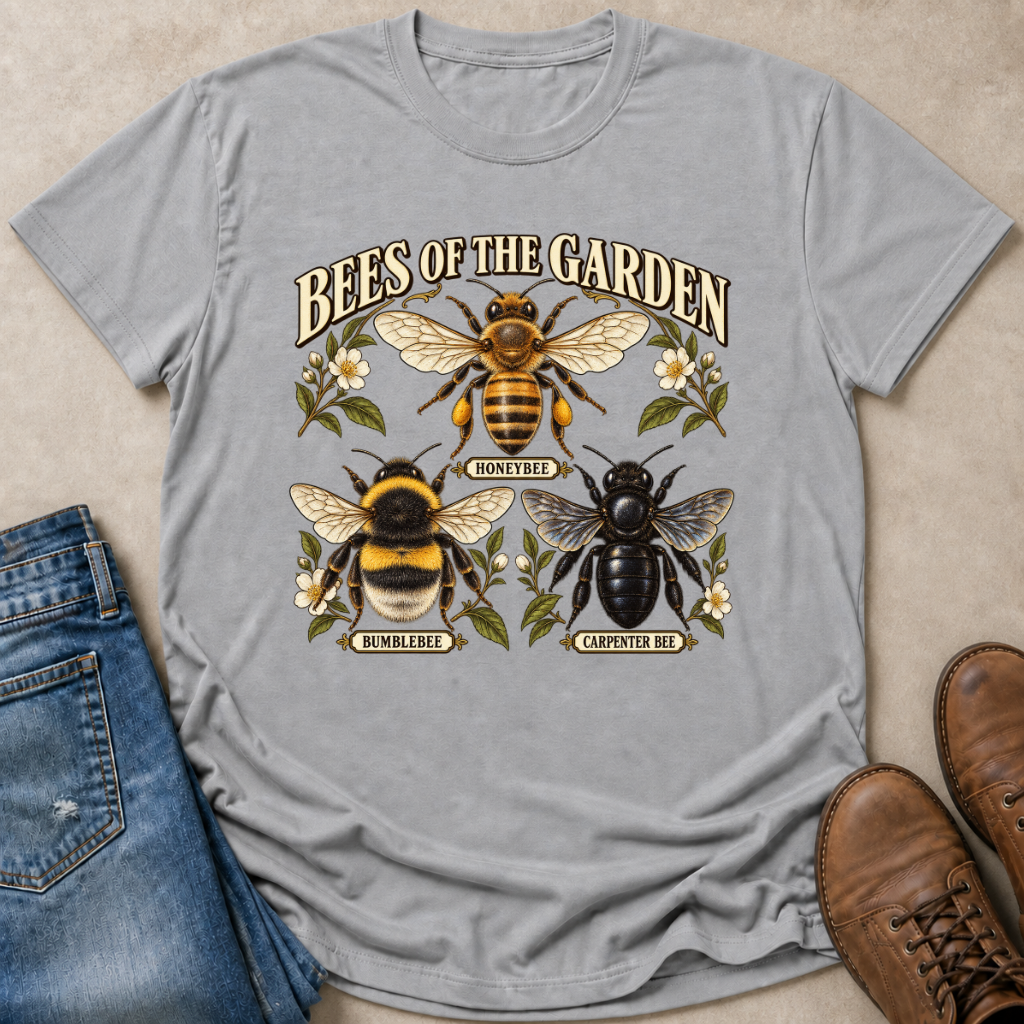 Bee Specimen Chart T-Shirt