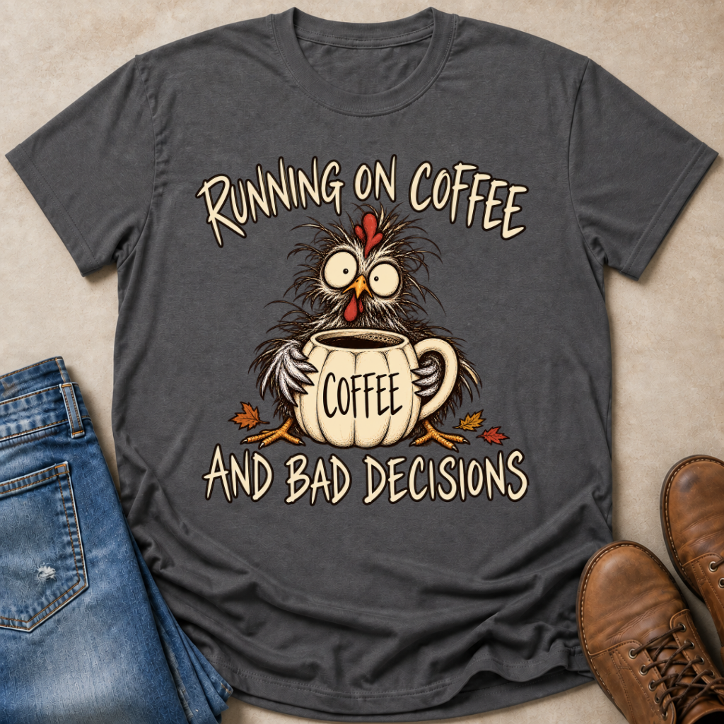 Autumn Coffee Hen T-Shirt